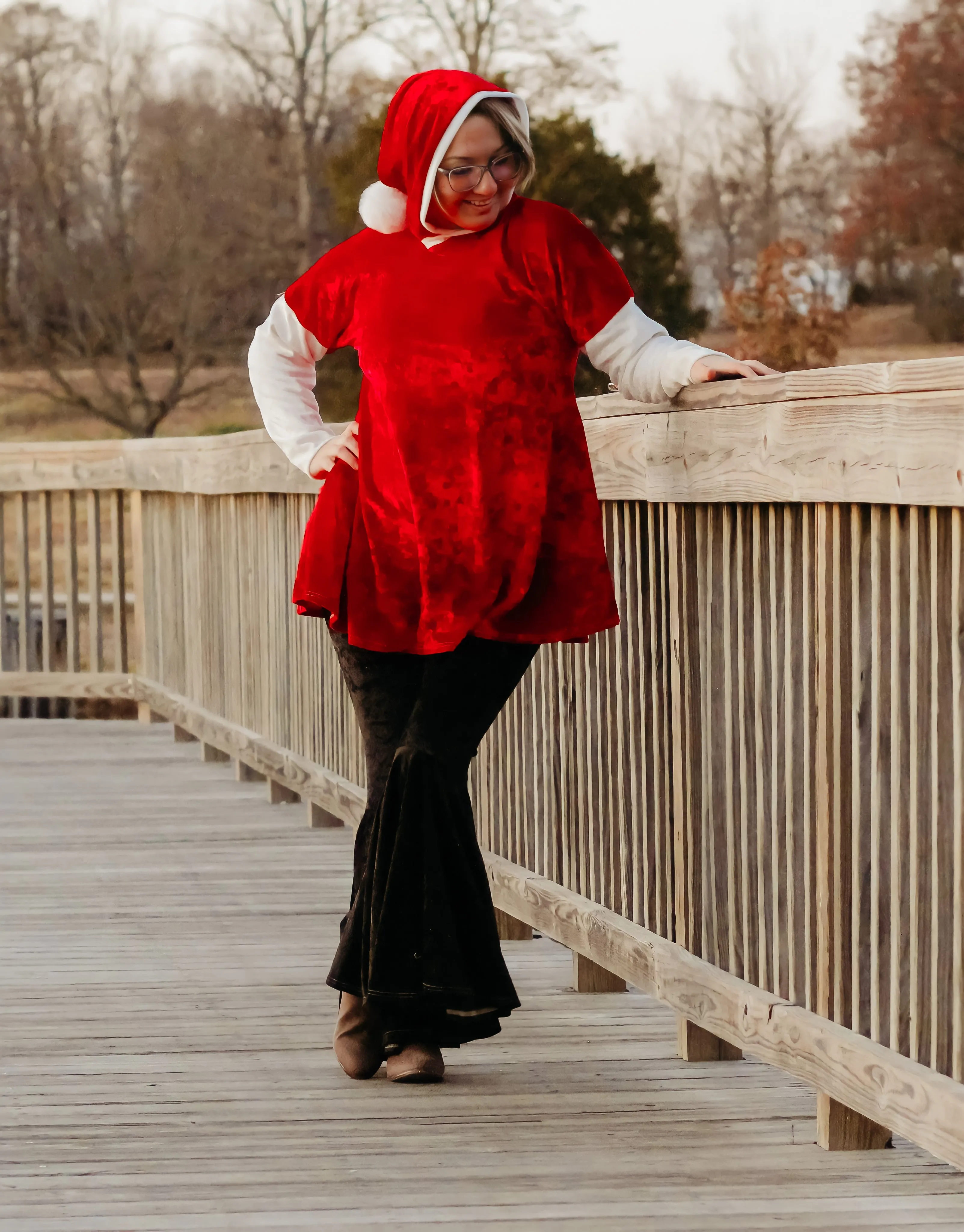 Adult Indy Poncho Digital Sewing Pattern Sizes 0-32