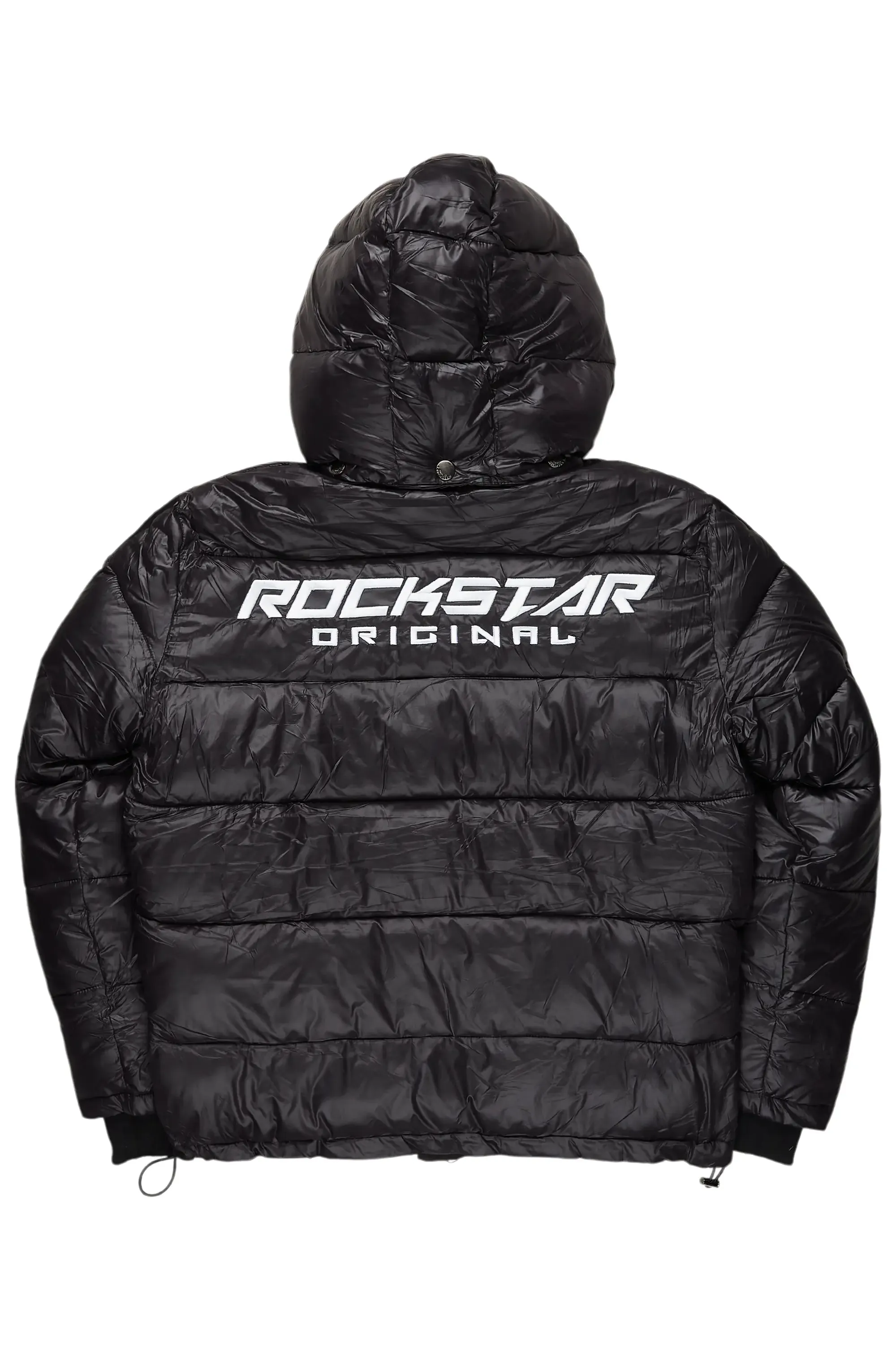 Alasia Jet Black Puffer Jacket