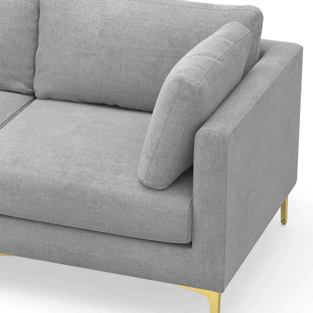 Alex Fabric 3.5 Seater Sectional Sofa