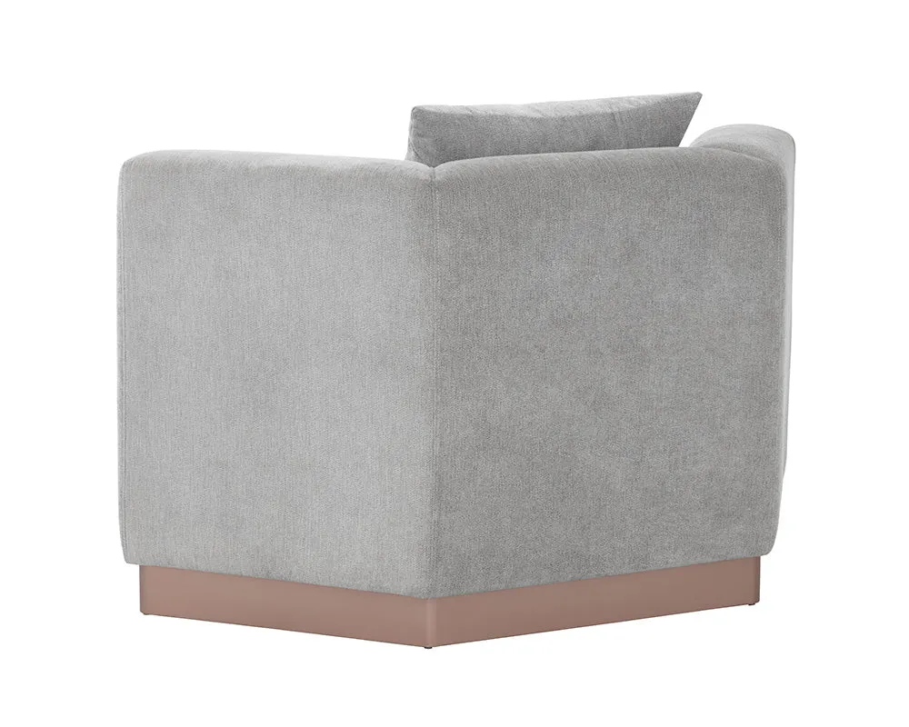 Amalia Armchair - Polo Club Stone