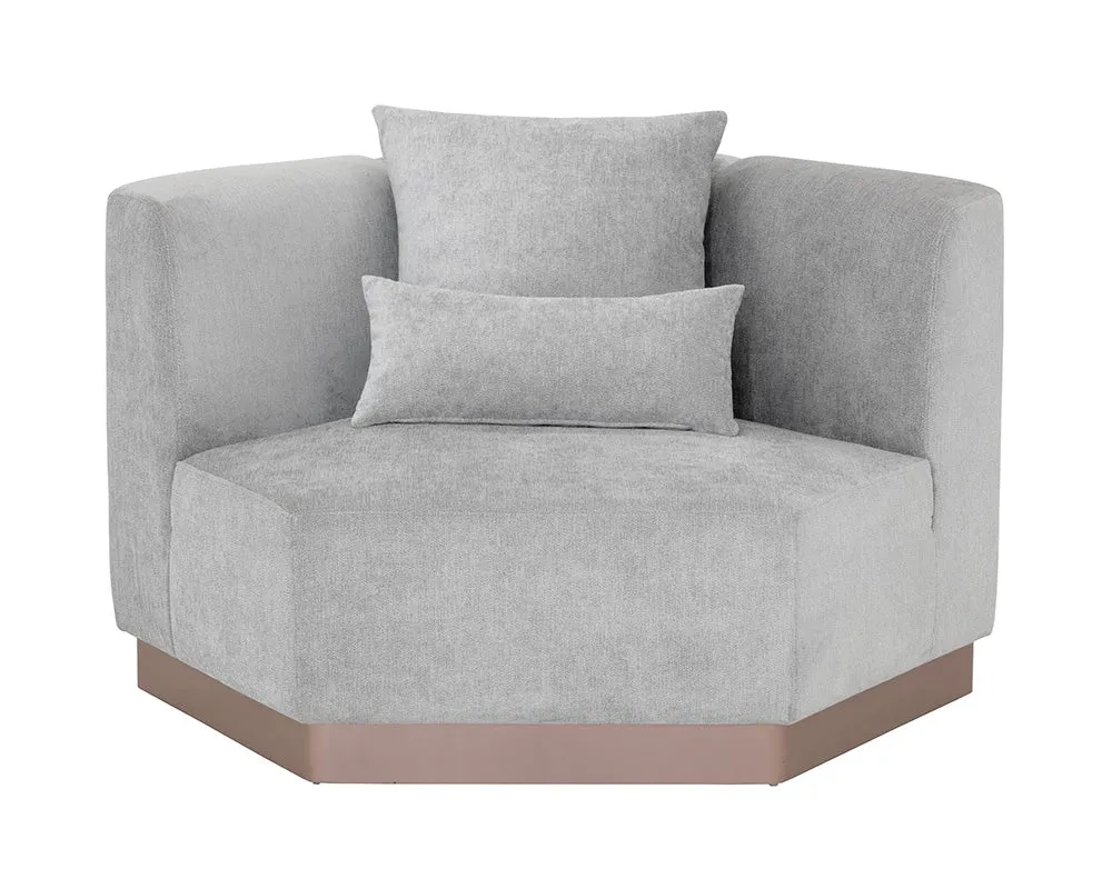 Amalia Armchair - Polo Club Stone