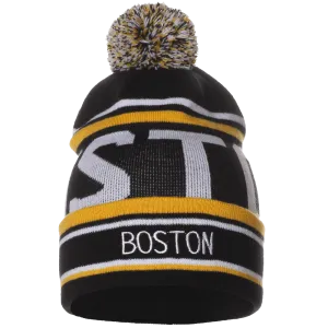 American Cities Unisex USA Cities Fashion Large Letters Pom Pom Knit Hat Cap Beanie