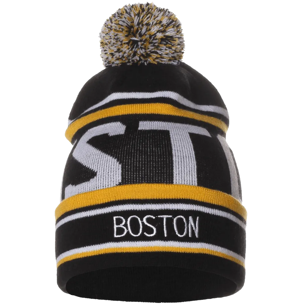 American Cities Unisex USA Cities Fashion Large Letters Pom Pom Knit Hat Cap Beanie