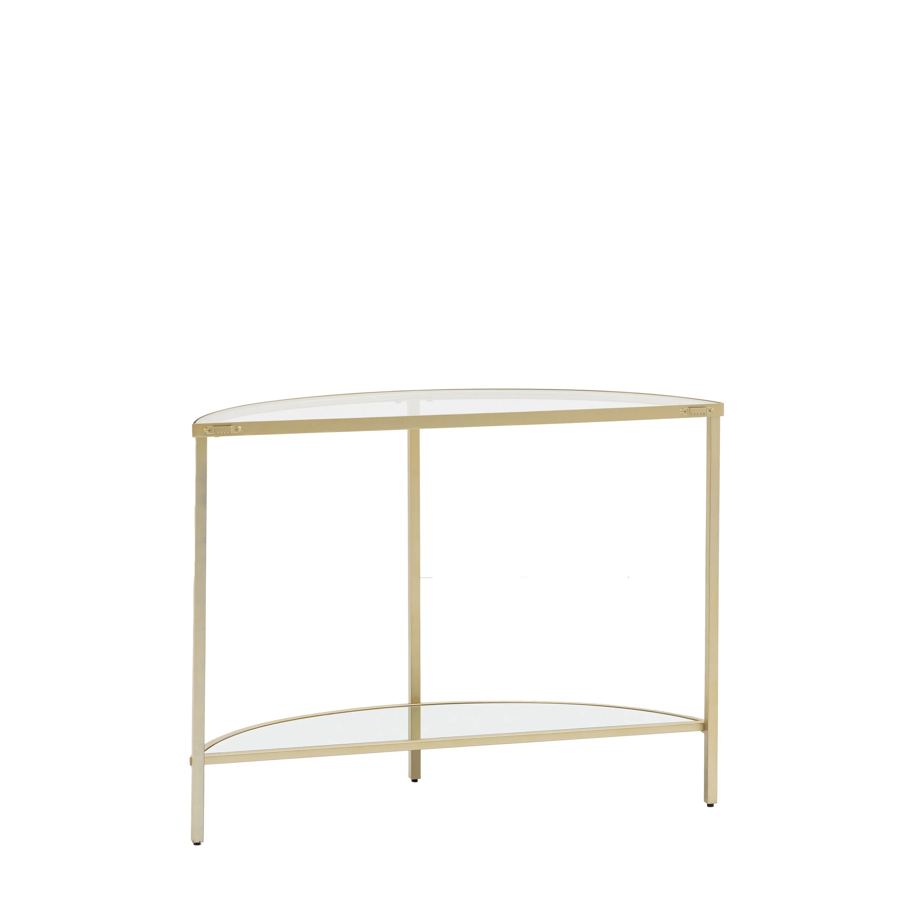 Amos Hudson Console Table Champagne