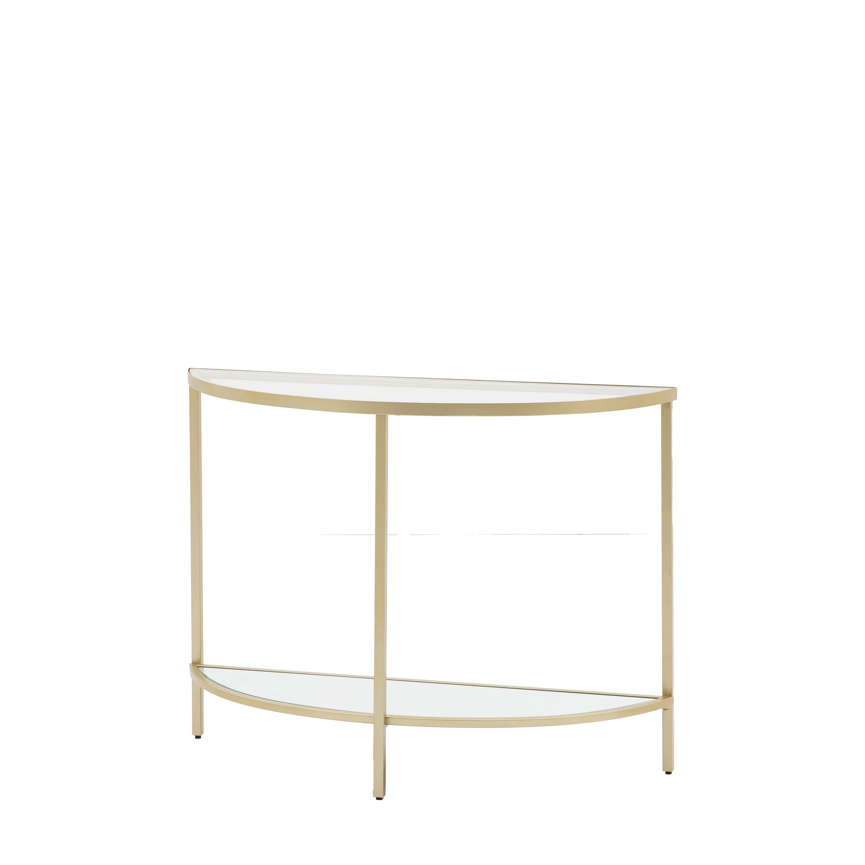 Amos Hudson Console Table Champagne