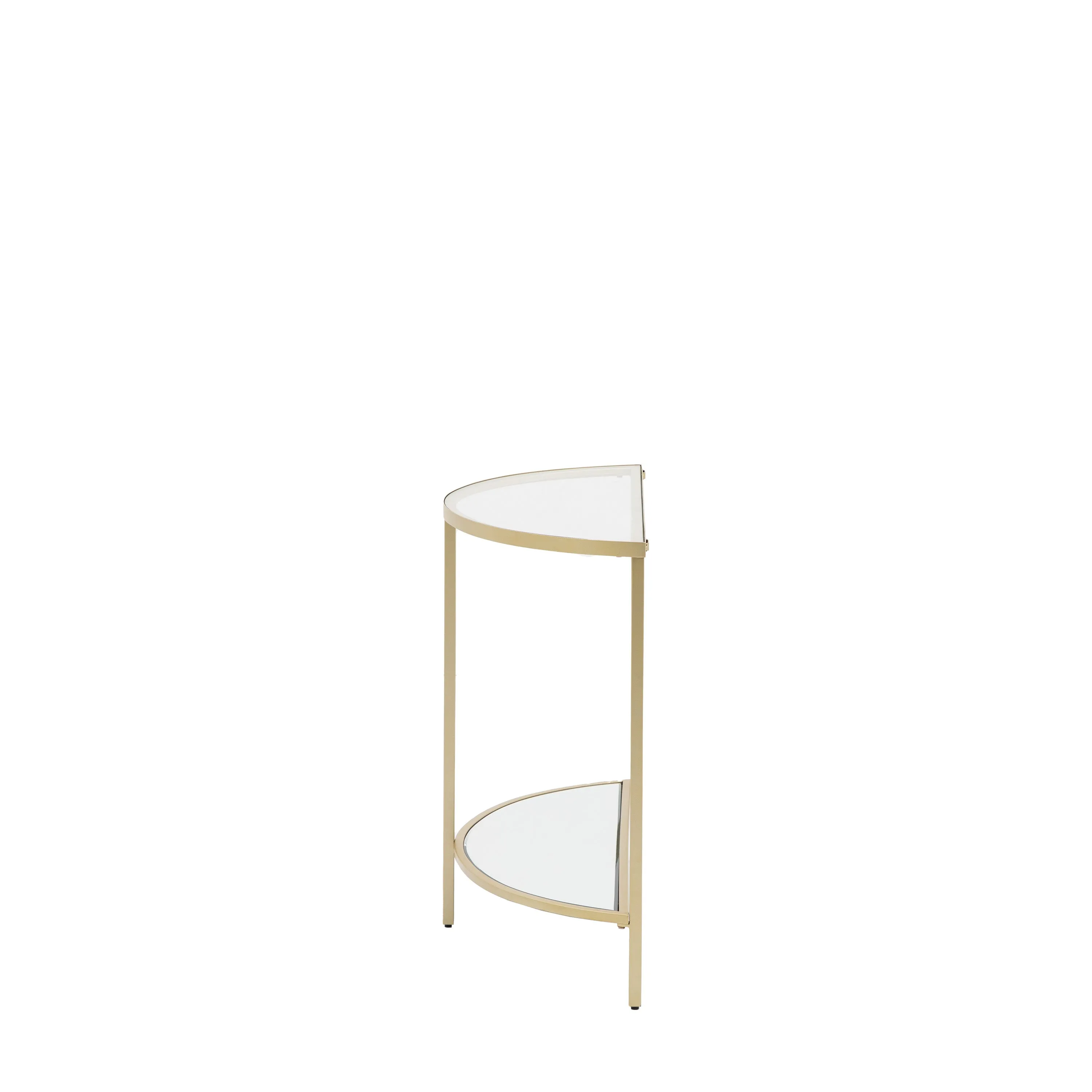 Amos Hudson Console Table Champagne