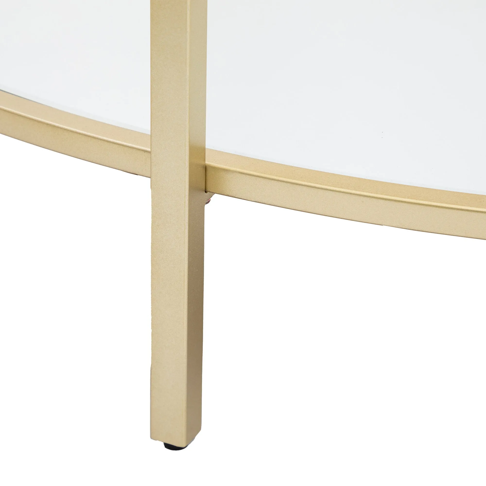 Amos Hudson Console Table Champagne