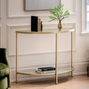 Amos Hudson Console Table Champagne