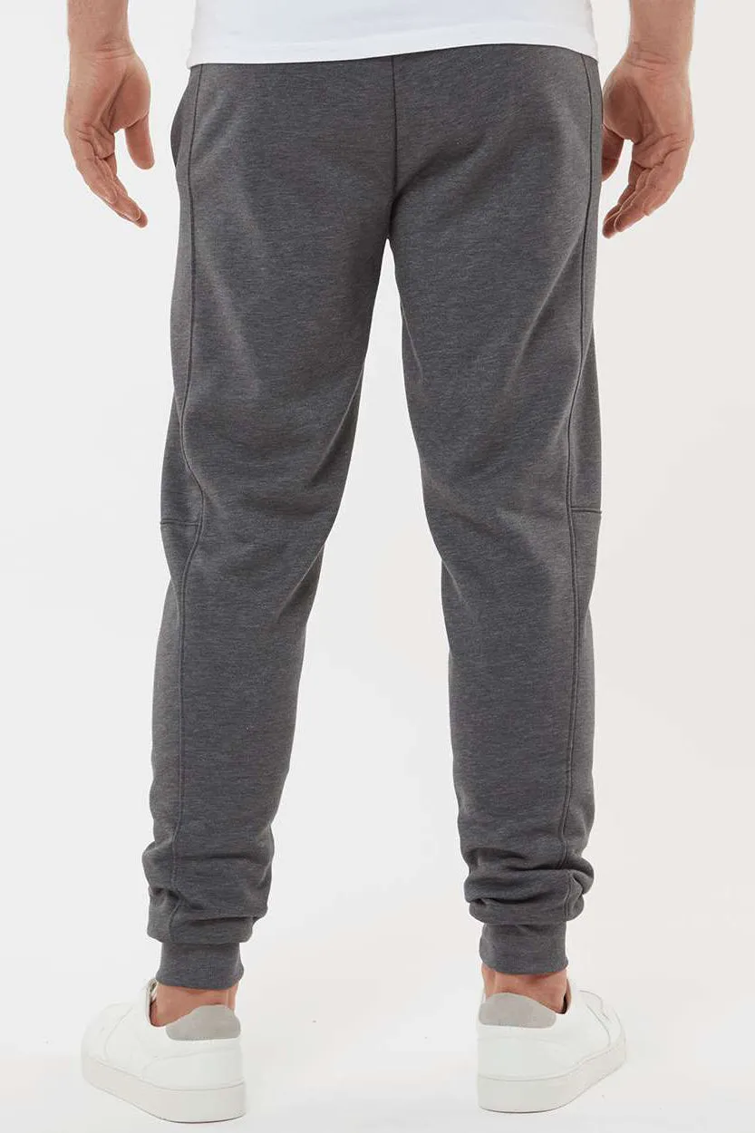 Augusta Sportswear Mens Eco Revive 3 Season Fleece Jogger Sweatpants w/ Pockets - Heather Carbon Grey