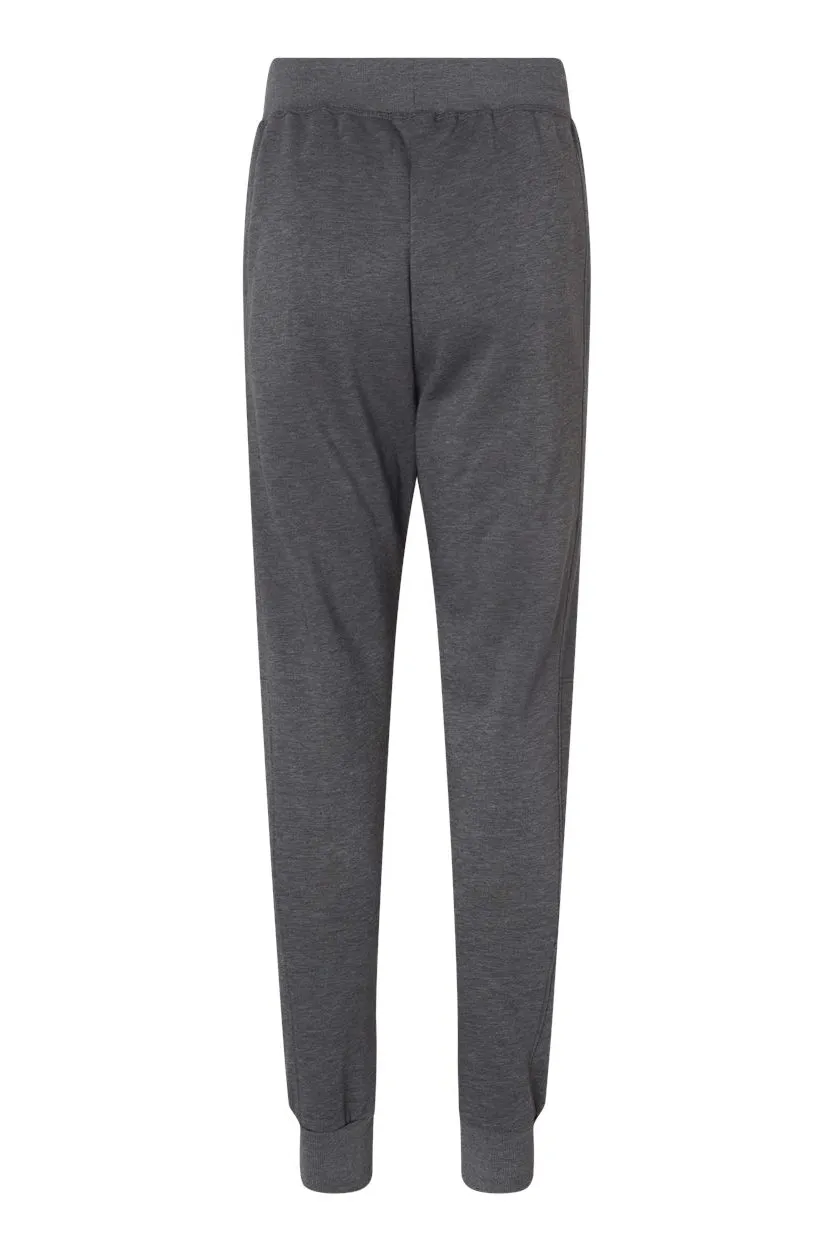 Augusta Sportswear Mens Eco Revive 3 Season Fleece Jogger Sweatpants w/ Pockets - Heather Carbon Grey