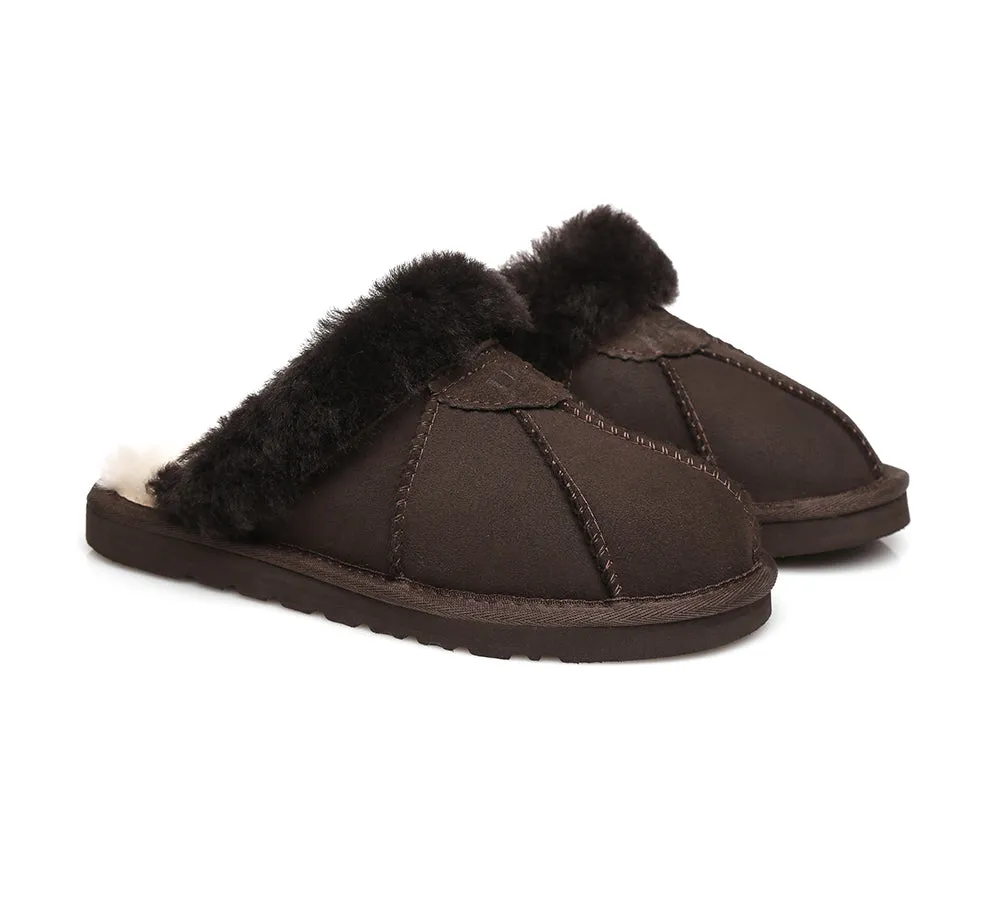 AUSTRALIAN SHEPHERD® UGG Slippers Double Face Sheepskin Wool Robert