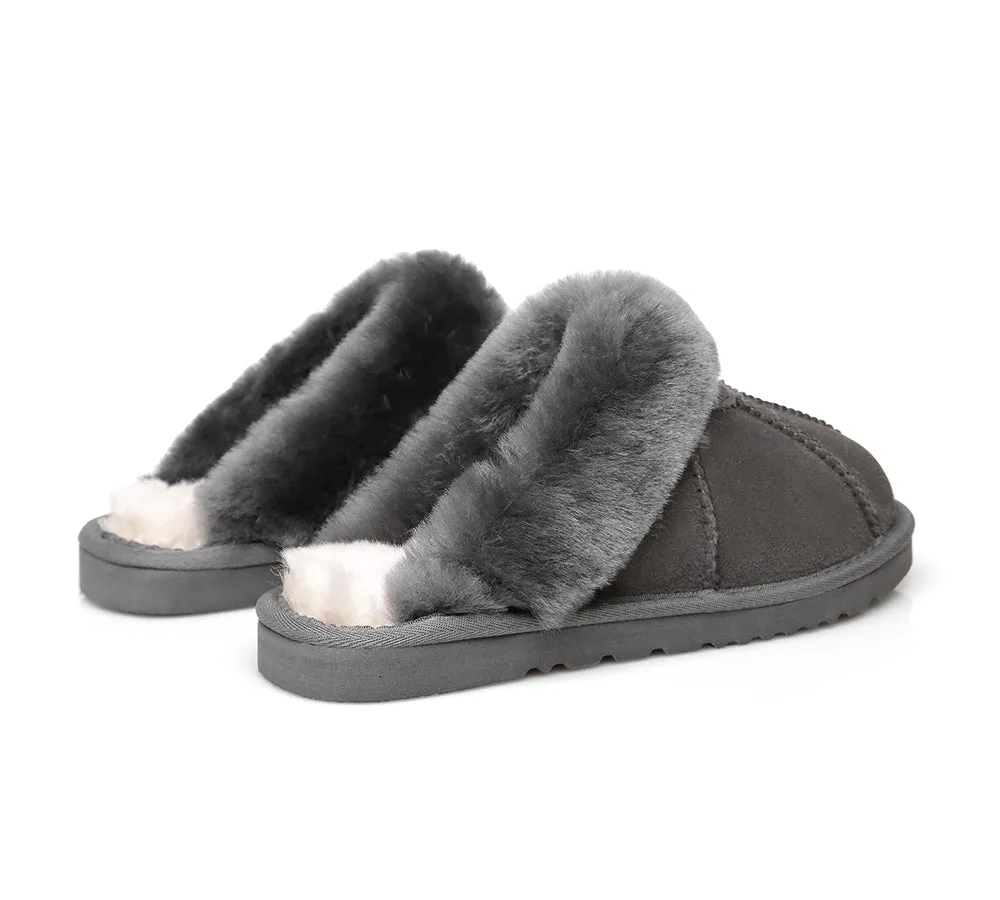 AUSTRALIAN SHEPHERD® UGG Slippers Double Face Sheepskin Wool Robert