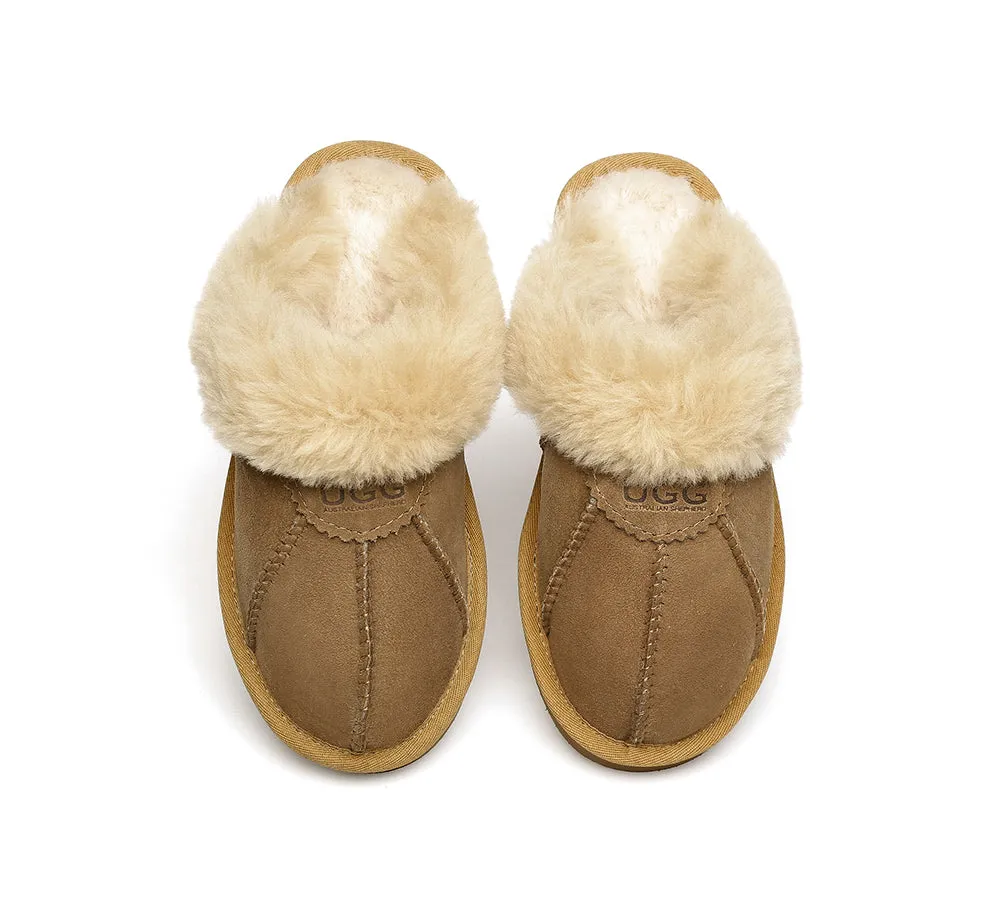 AUSTRALIAN SHEPHERD® UGG Slippers Double Face Sheepskin Wool Robert