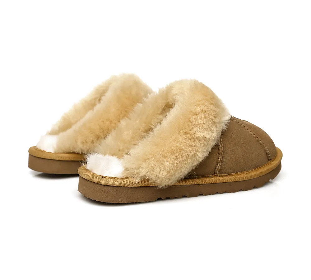 AUSTRALIAN SHEPHERD® UGG Slippers Double Face Sheepskin Wool Robert