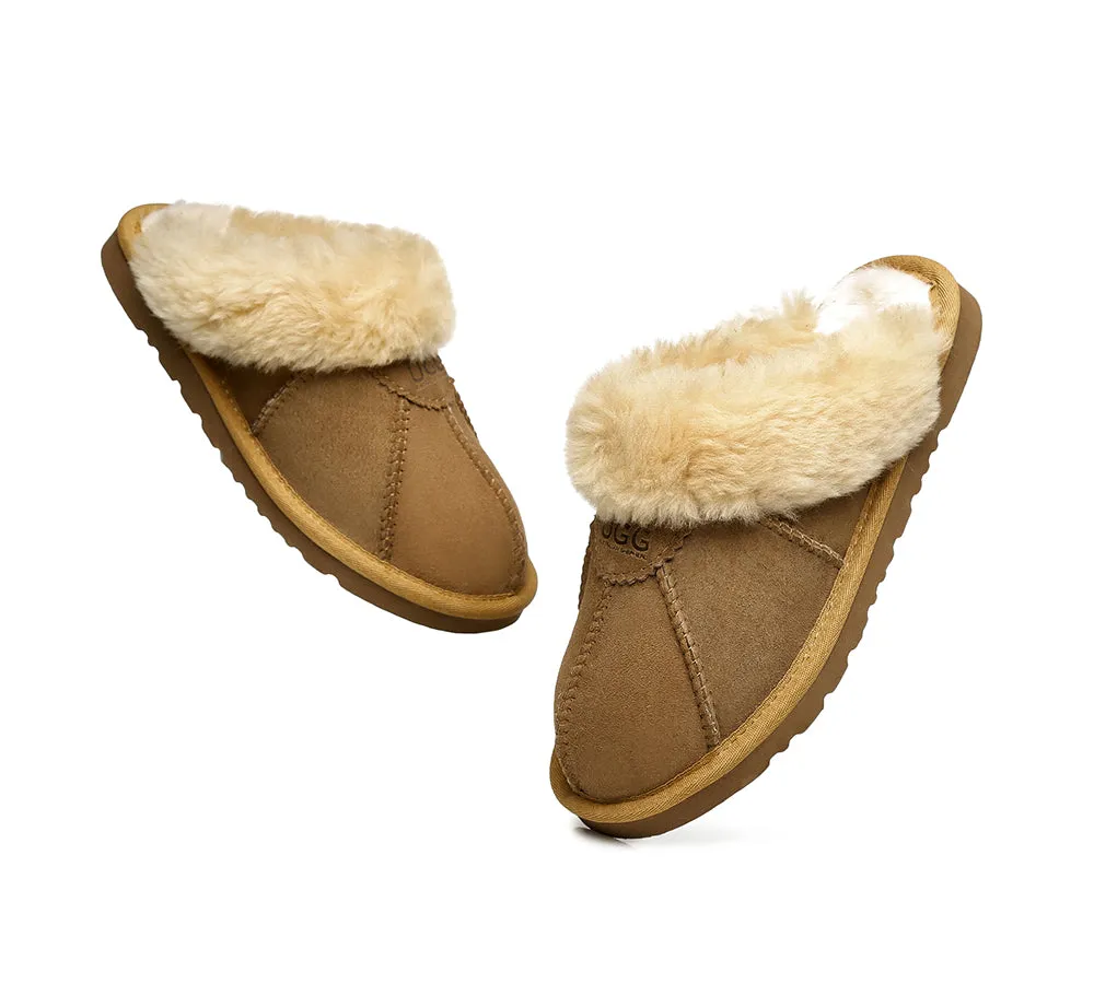 AUSTRALIAN SHEPHERD® UGG Slippers Double Face Sheepskin Wool Robert