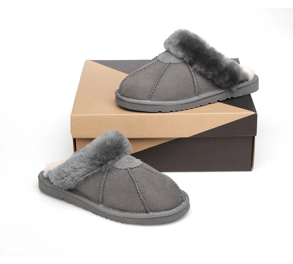 AUSTRALIAN SHEPHERD® UGG Slippers Double Face Sheepskin Wool Robert