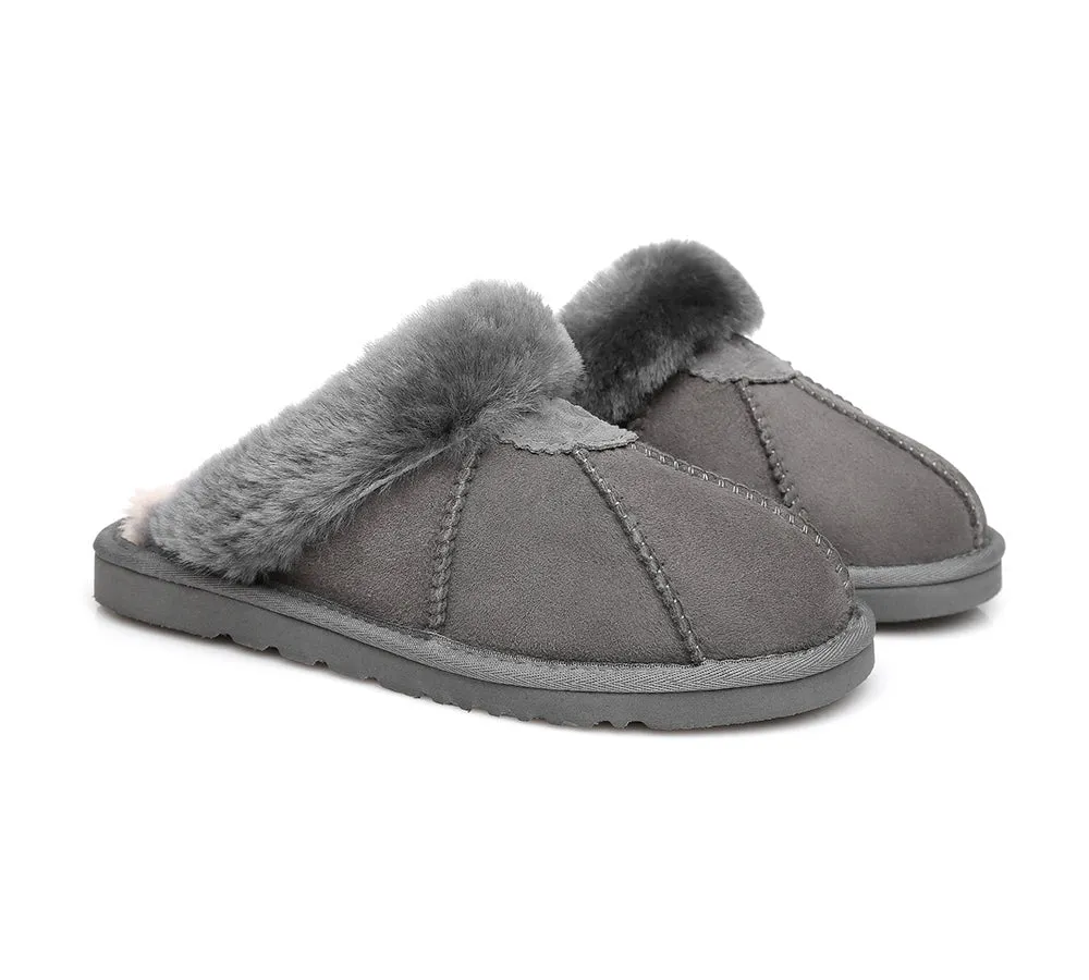 AUSTRALIAN SHEPHERD® UGG Slippers Double Face Sheepskin Wool Robert