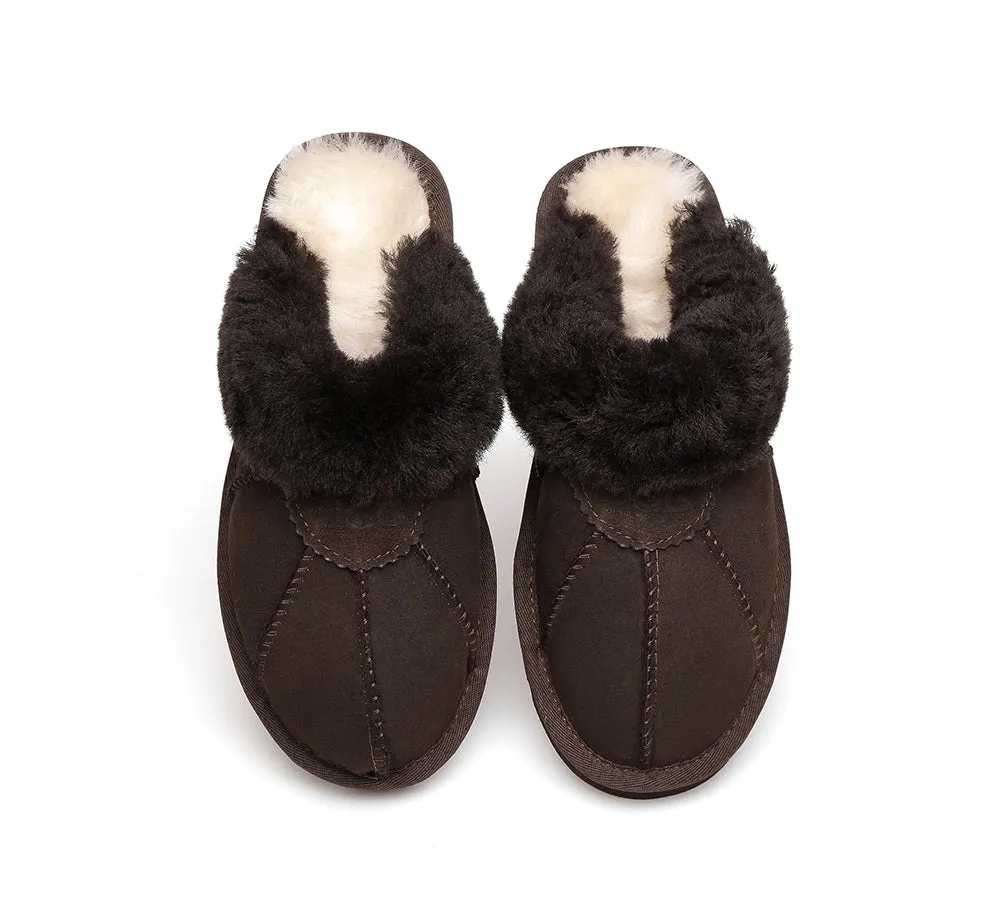 AUSTRALIAN SHEPHERD® UGG Slippers Double Face Sheepskin Wool Robert