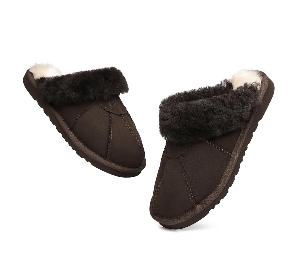 AUSTRALIAN SHEPHERD® UGG Slippers Double Face Sheepskin Wool Robert