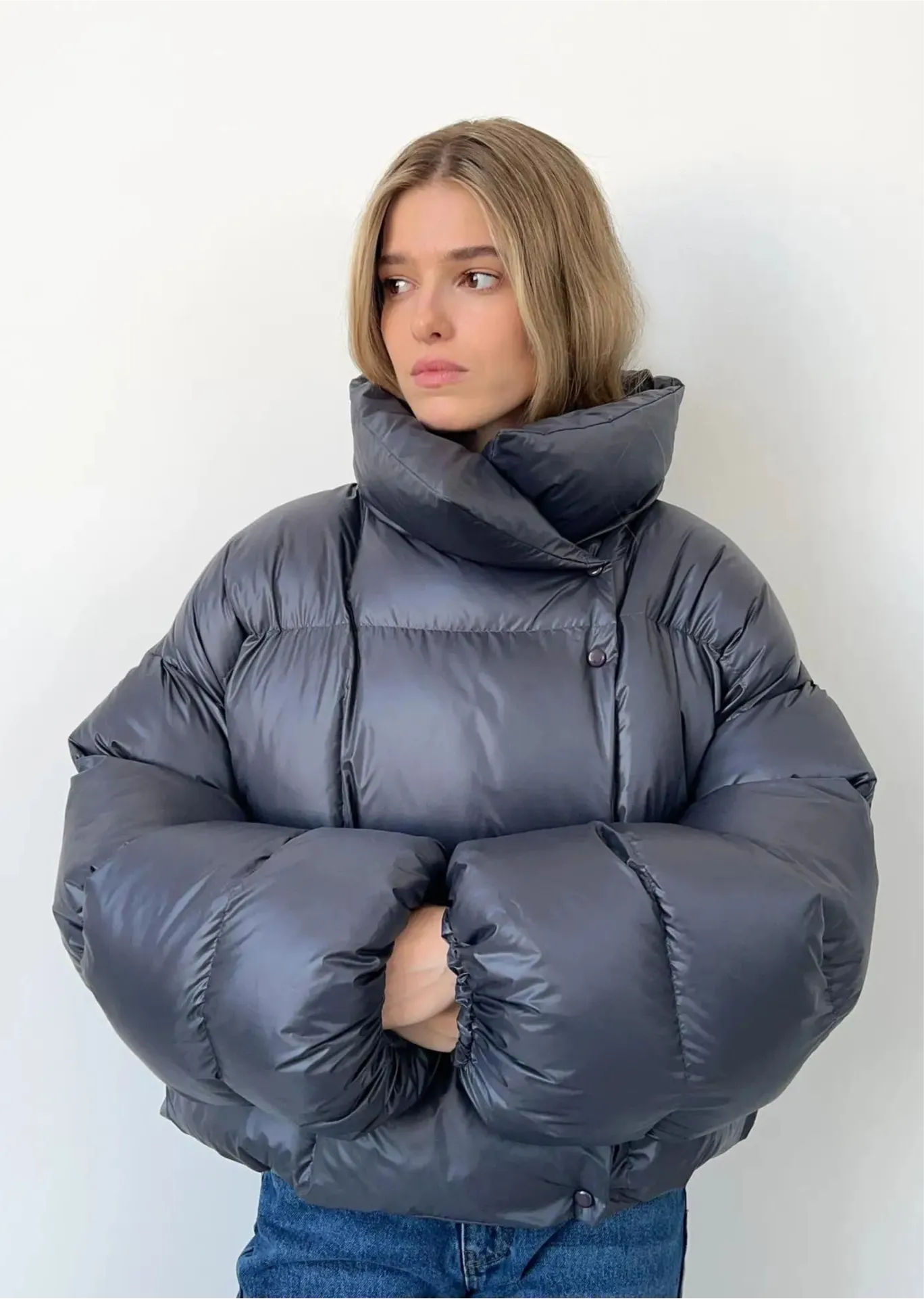 Azelina Double Layered Puffer Jacket