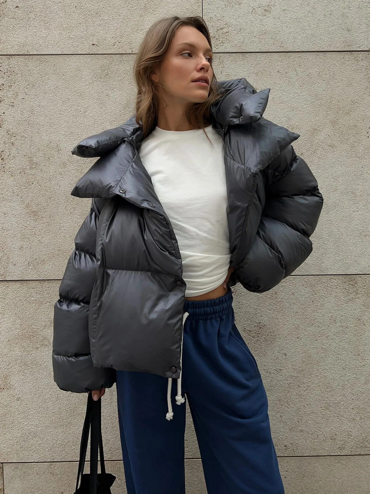 Azelina Double Layered Puffer Jacket