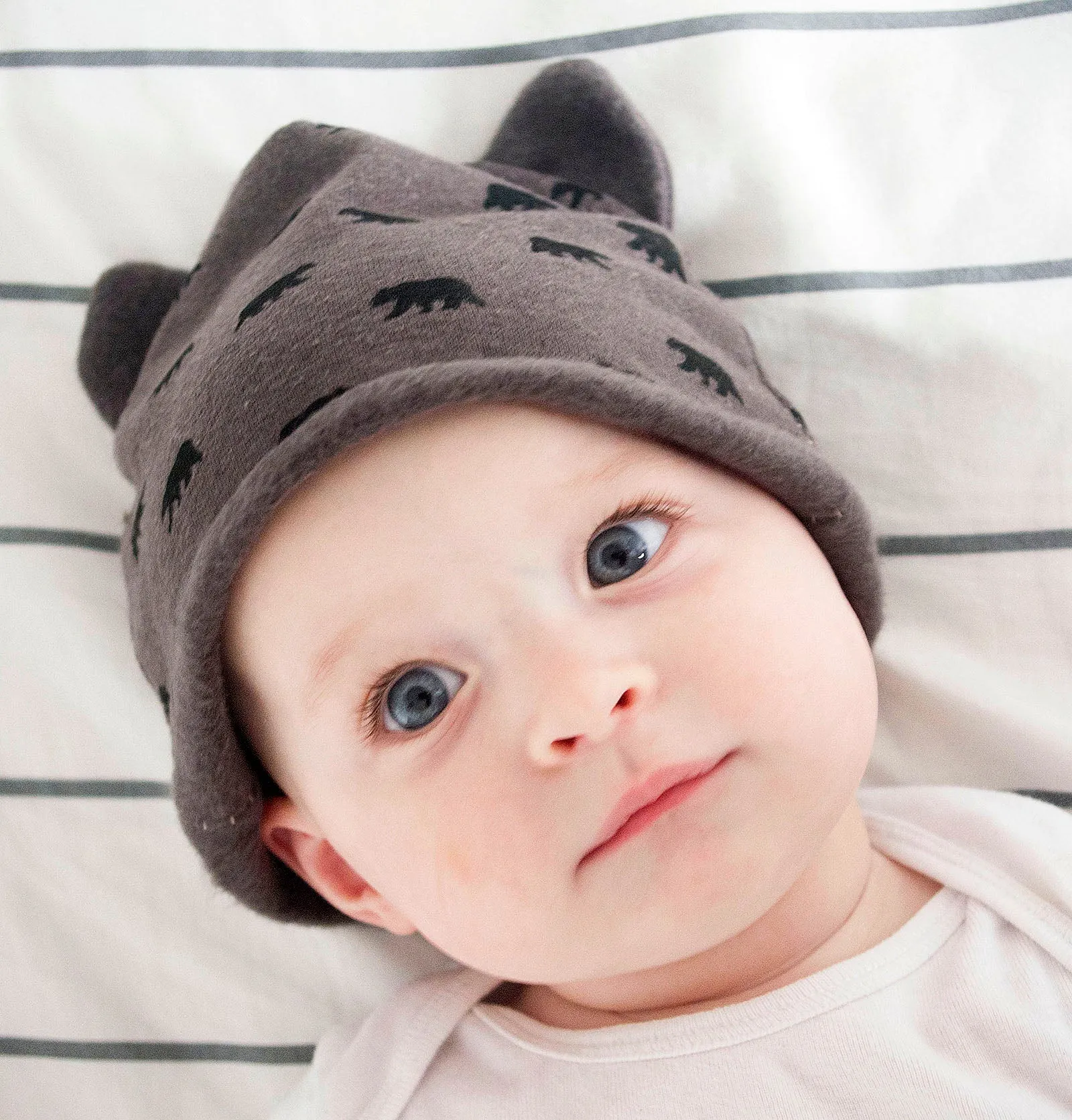 Baby & Kids Bear Hat Sewing Pattern