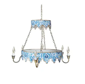 Beaufont in Blue Chandelier