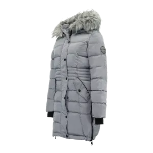 Bebe Women's Long Puffer Jacket