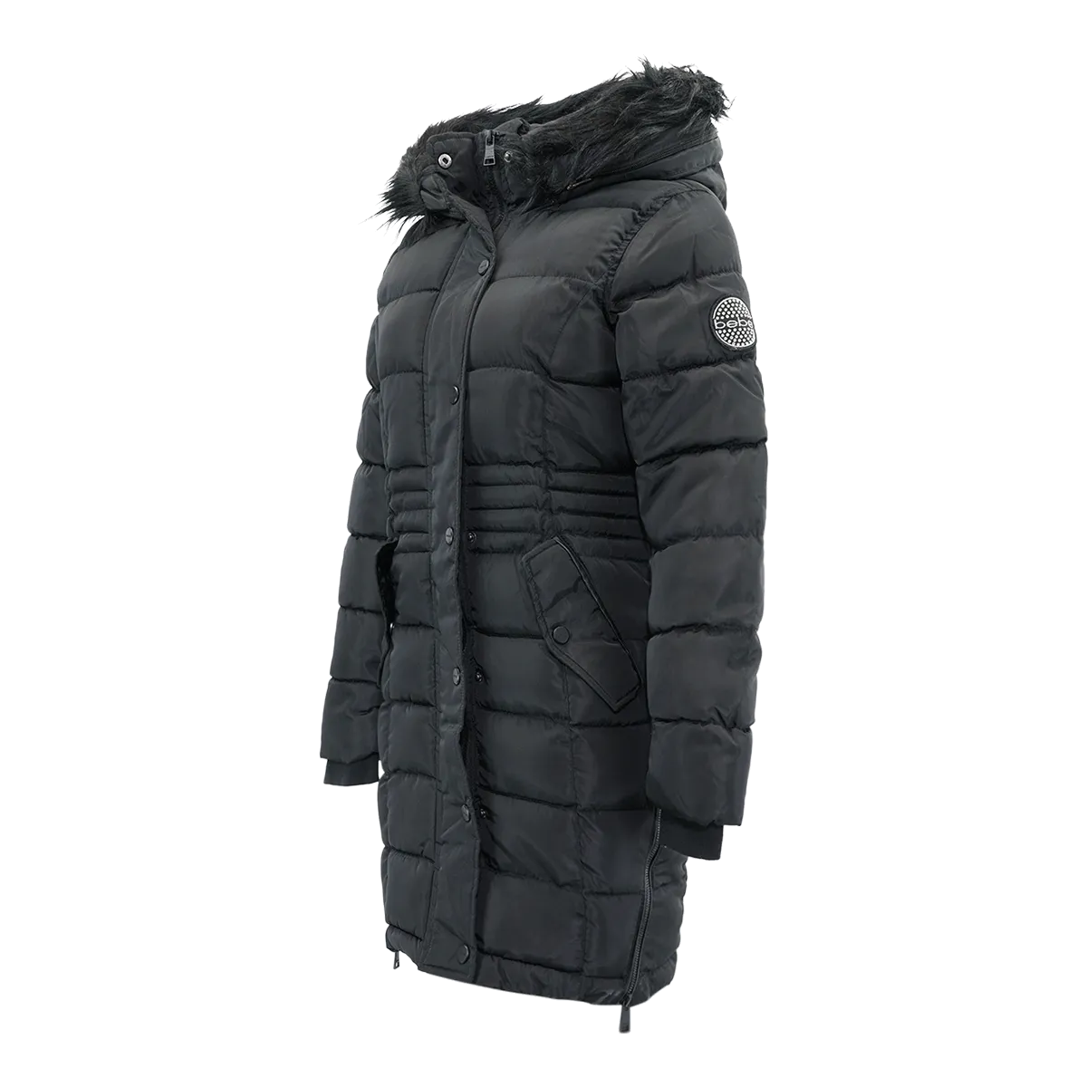 Bebe Women's Long Puffer Jacket