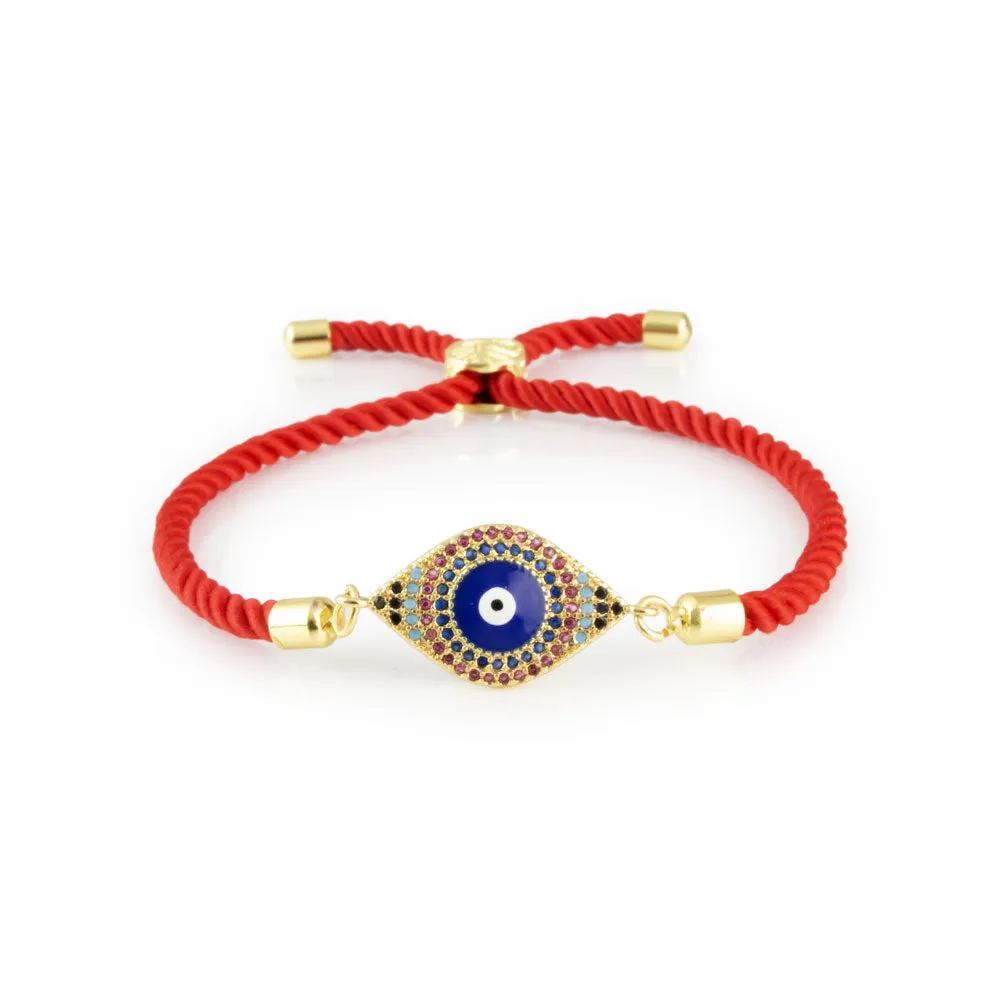 Bedazzled Evil Eye Bracelet