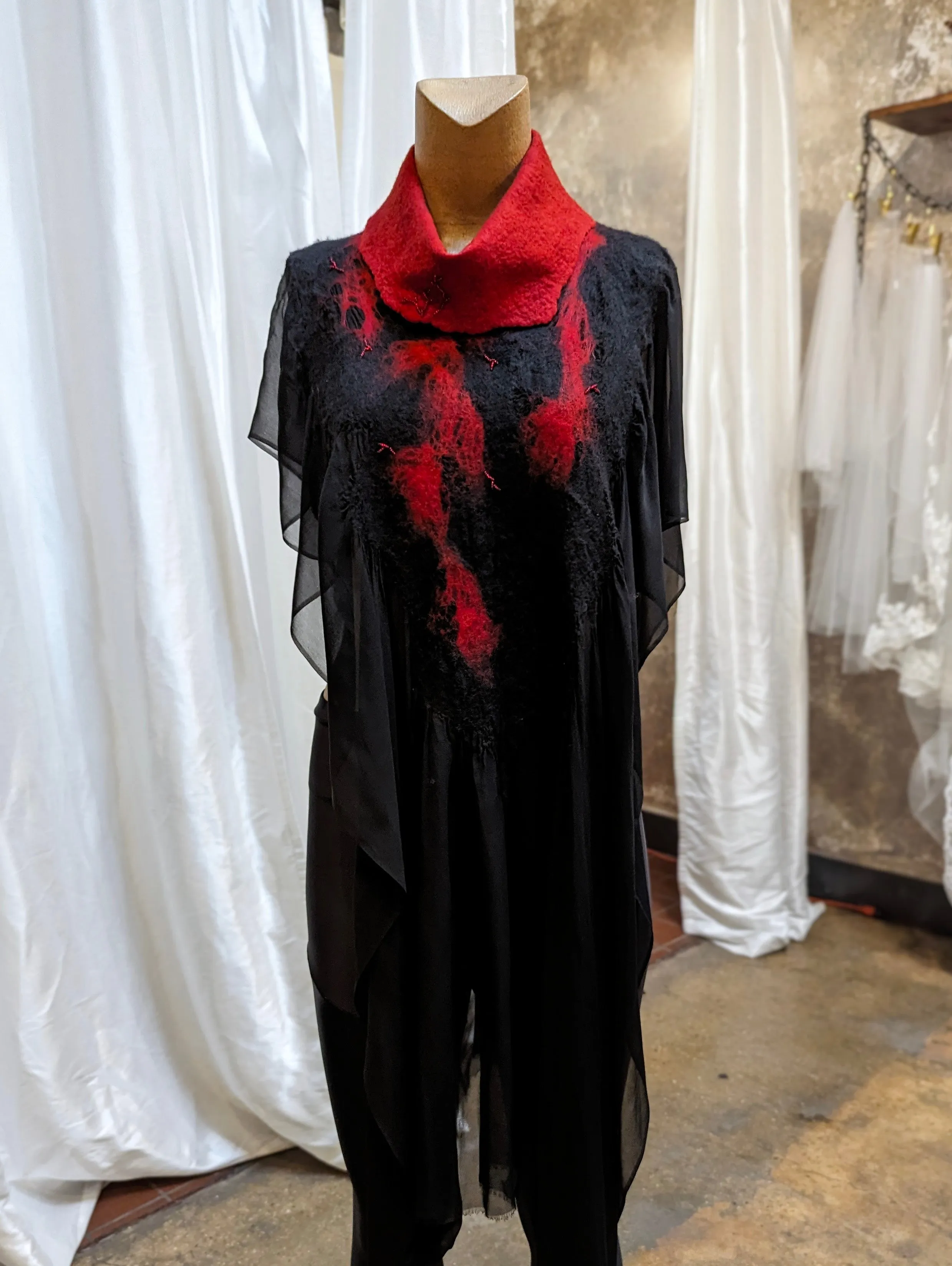 BlckBts Beaded Vein Kaftan