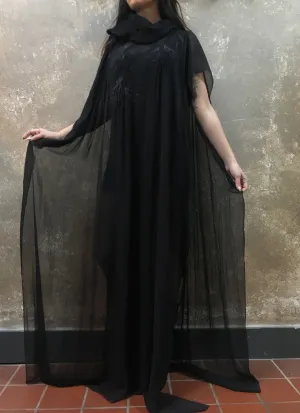 BlckBts Chiffon Poncho