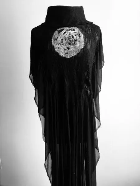 BlckBts Full Moon Lunacy Kaftan Black/White