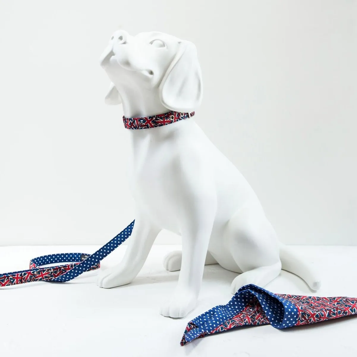 BlossomCo Union Jack Dog Collar