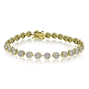 Bracelet in 18K Gold with Diamonds