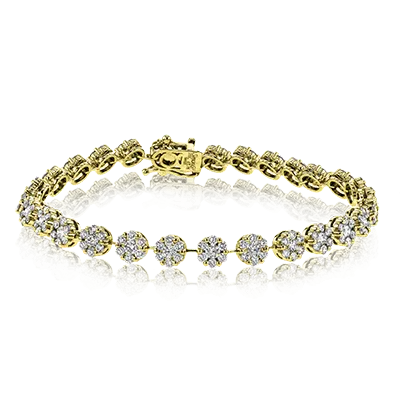 Bracelet in 18K Gold with Diamonds