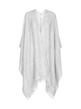 Brunello Cucinelli Fringed Hem Poncho