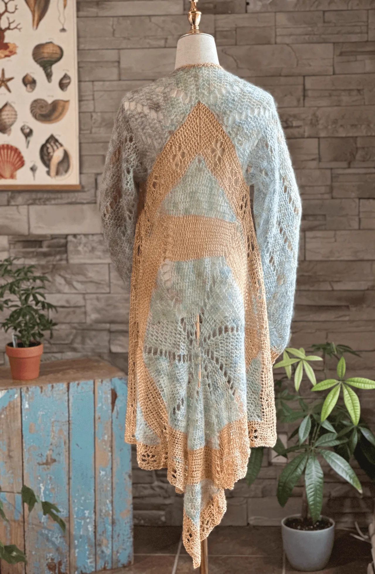 Candy Floss Cape - Crochet kit by Joanne Fowler