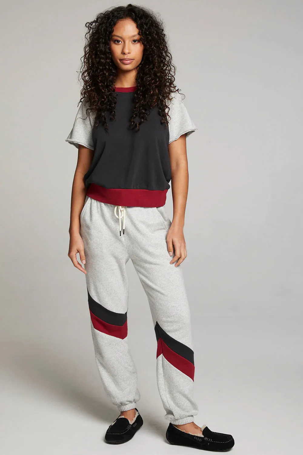 CHA Fire Colorblock Fleece Joggers