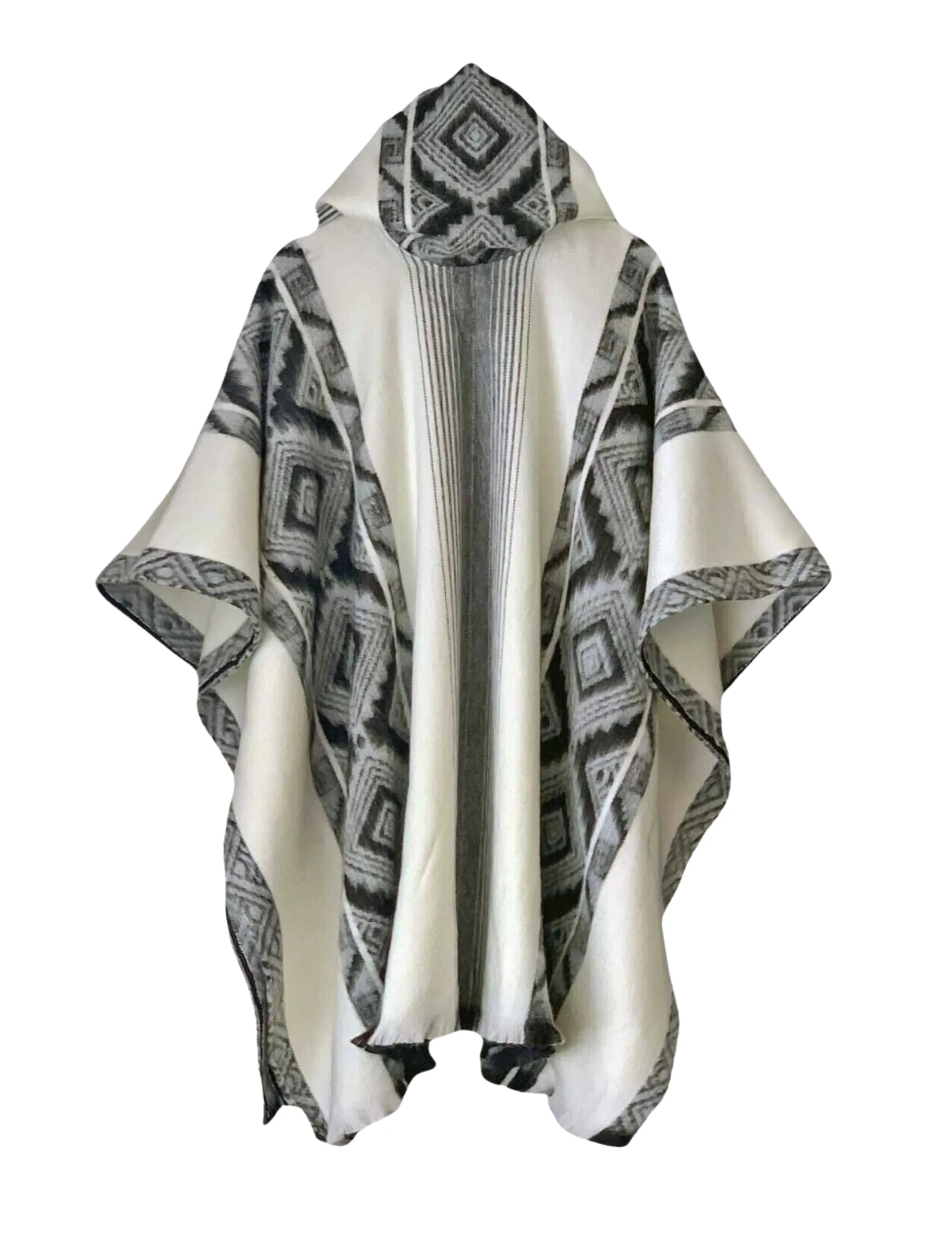 Chiclayo Unisex Hooded Poncho