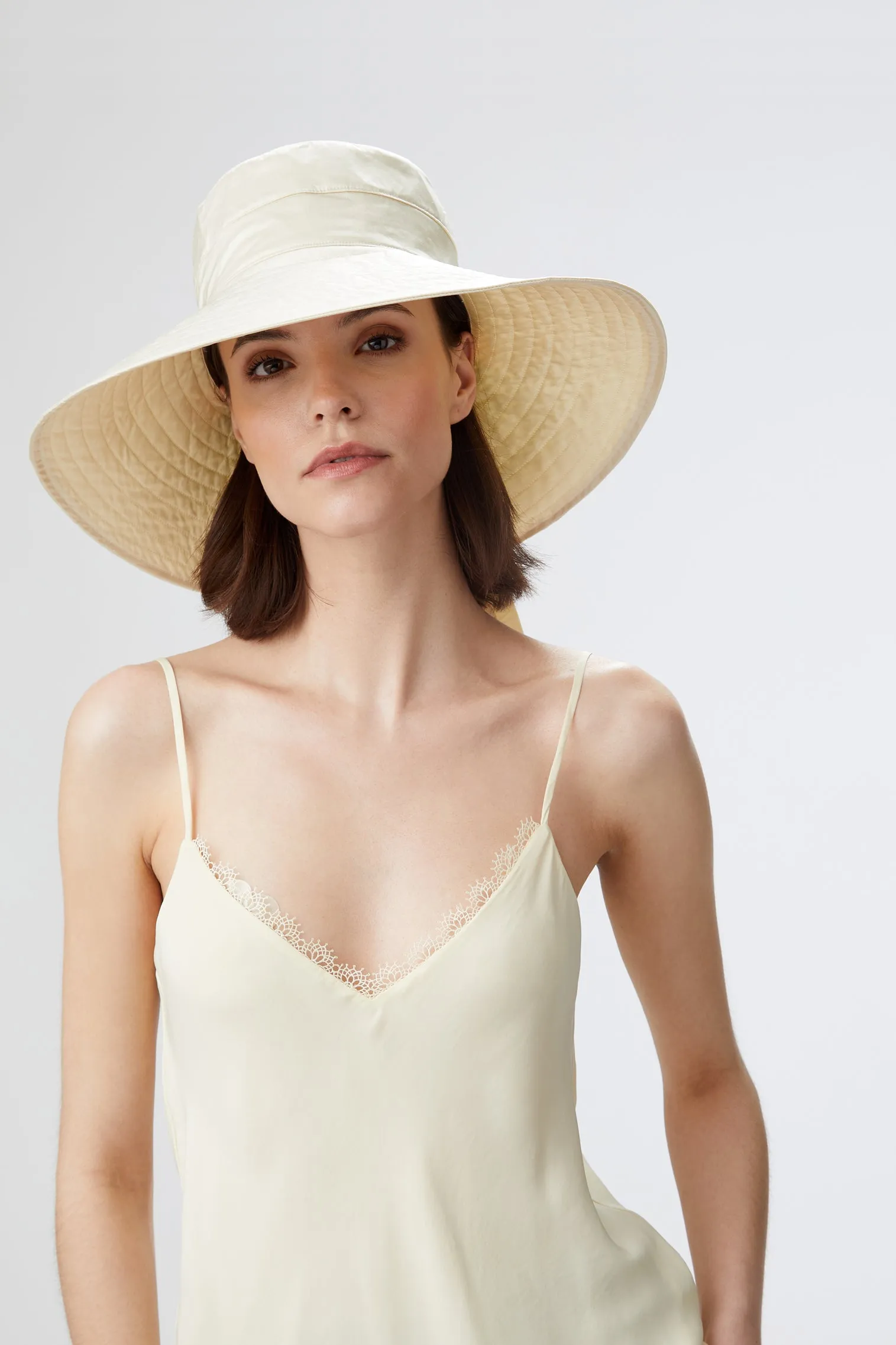 Clemence Silk Sun Hat