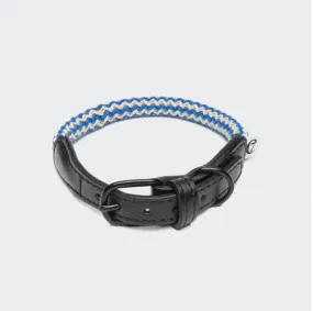 Cloud7 Dog Collar Mauerpark Zigzag Blue