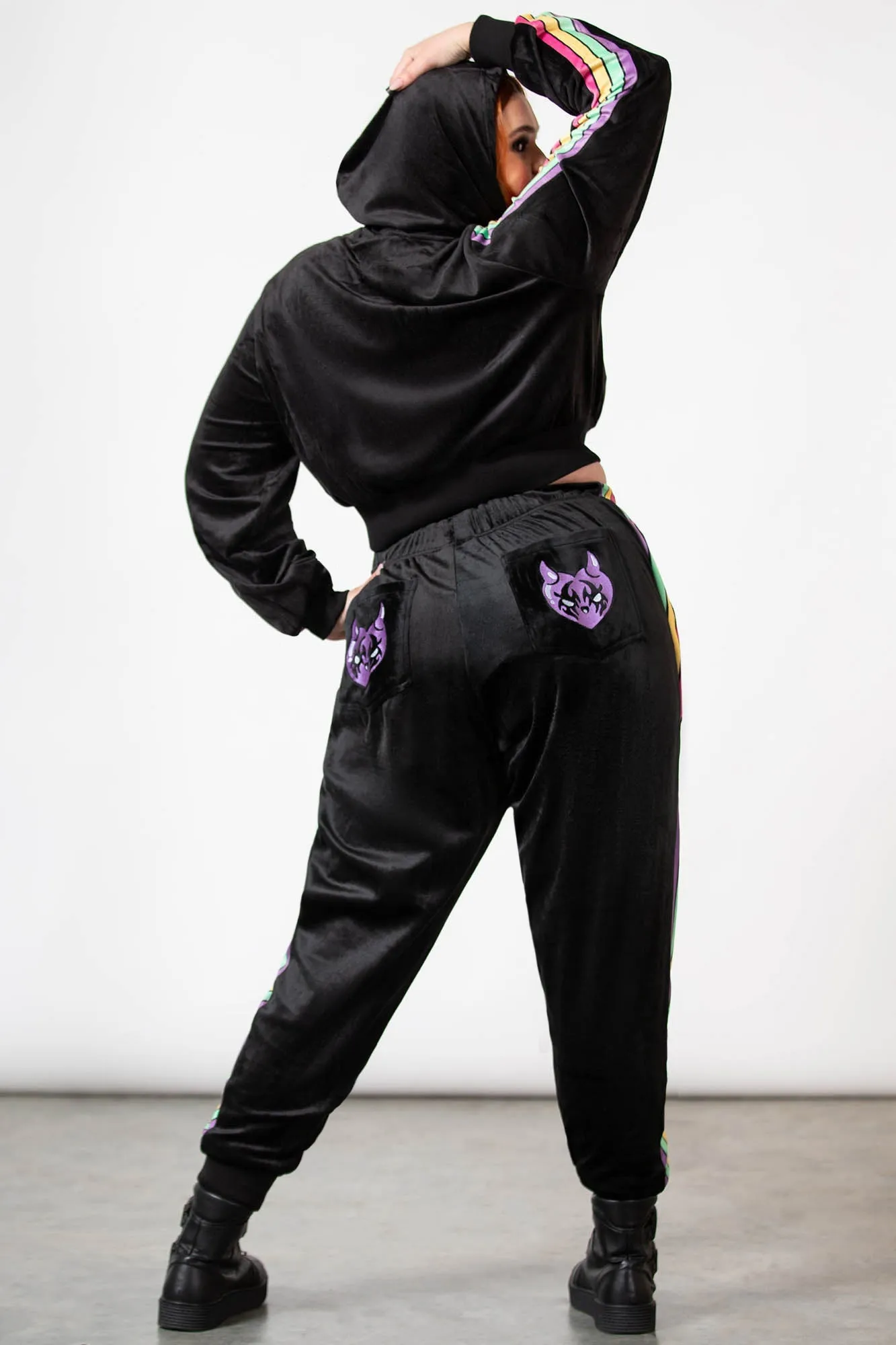 Coven Chill Velour Joggers