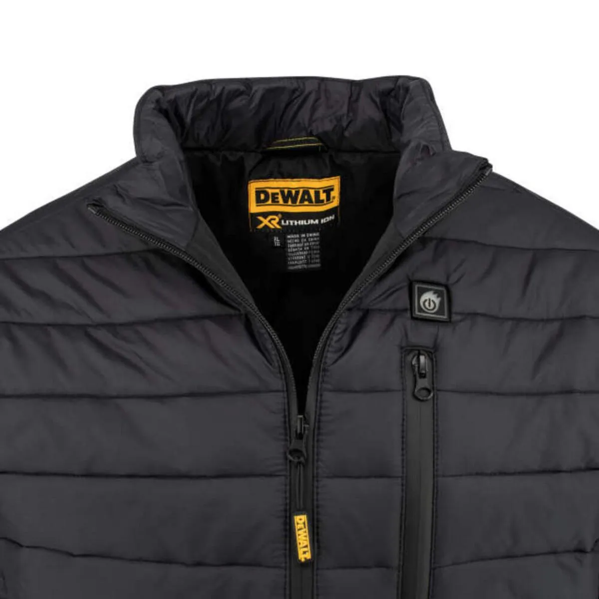 DeWalt Men's Lightweight Puffer Heated Jacket with Battery