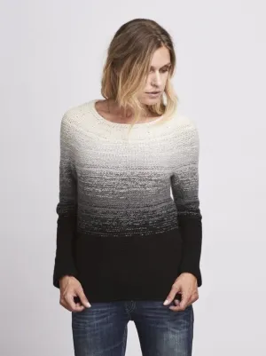 Dip dye sweater by Önling, knitting pattern