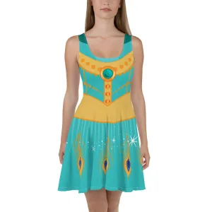 Disney Aladdin Jasmine Skater Character Dress