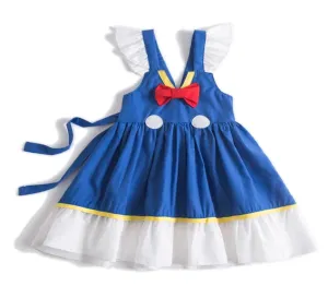 Donald Duck Girl's Character Tank Dress