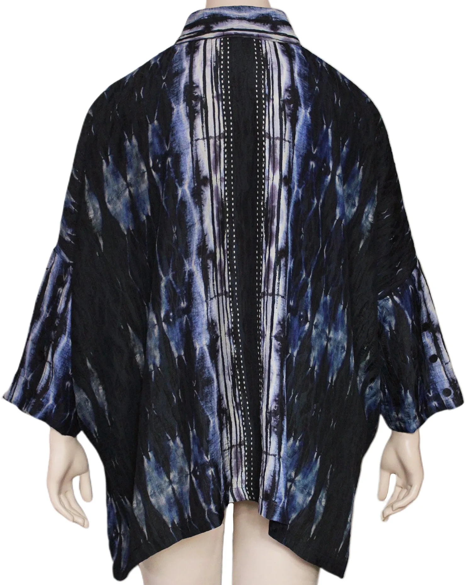 Dressori Shibori Cape Shirt