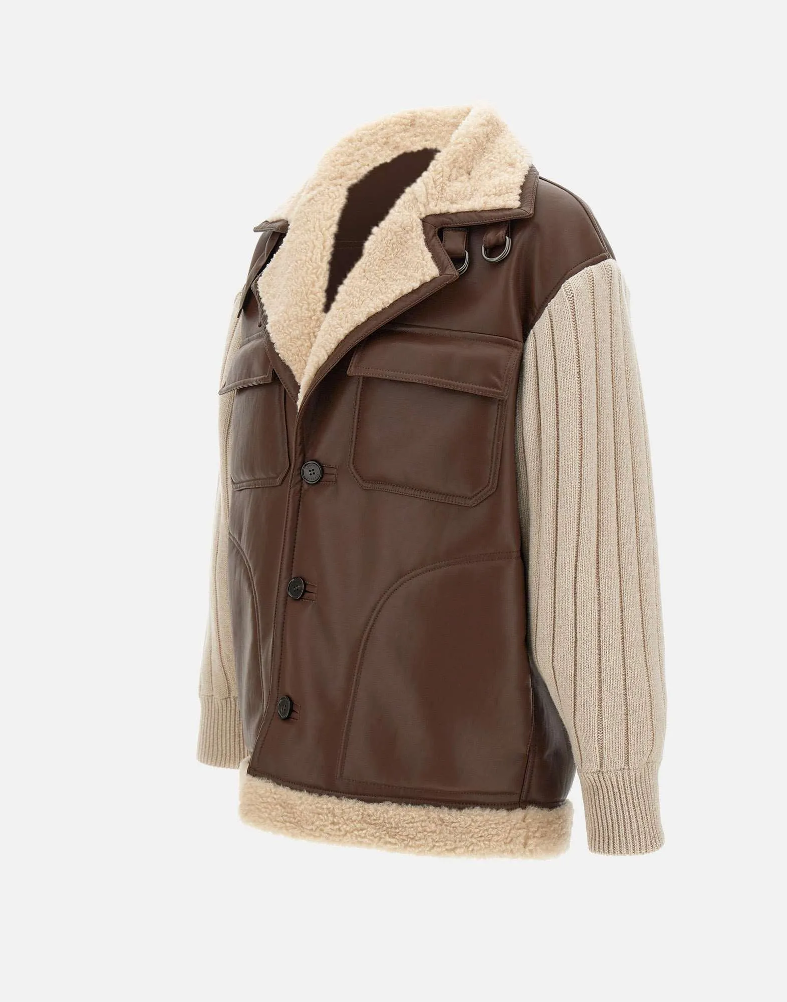 Eco-Fur Relaxed Fit Jacket