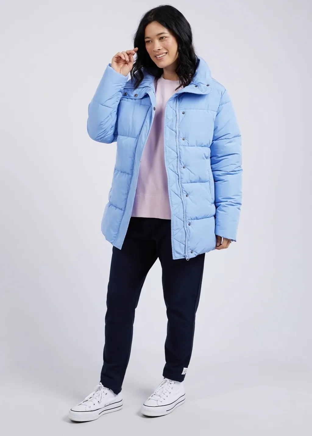 Elm Lifestyle Longline Puffer Jacket